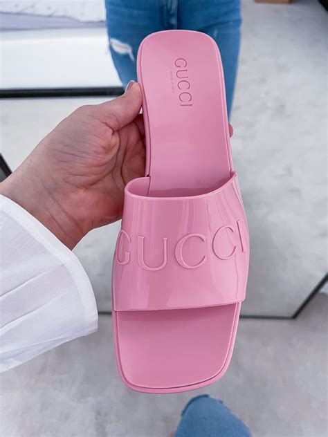 gucci jelly sandals dupe|gucci knockoff sandals.